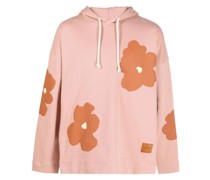 Hoodie mit Blumen-Print