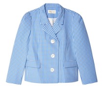 Karierter Blazer