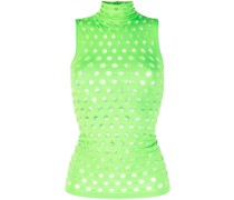 Stricktop mit Lochmuster