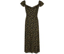 Midikleid mit Polka Dots