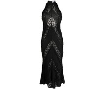 Midikleid mit Einsätzen