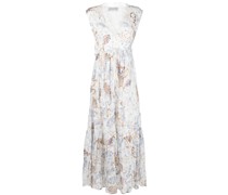 Maxikleid mit Blumen-Print