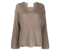 Pullover aus geripptem Strick