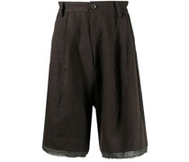 Klassische Shorts aus Leinen