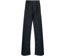 Straight-Leg-Hose mit Bundfalten