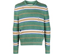 Gestrickter Pullover in Distressed-Optik