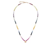 Halskette mit Saphiren
