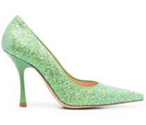 Pumps mit Glitter-Optik