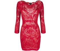 Minikleid aus floraler Spitze
