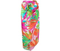 Rock mit Blumen-Print
