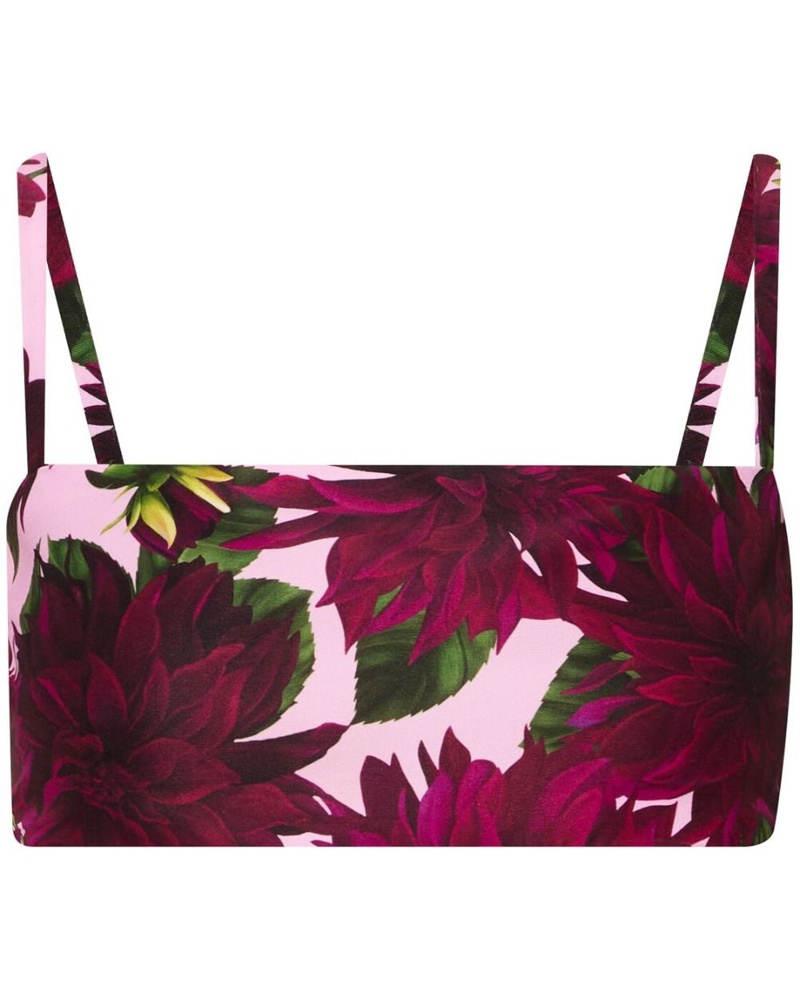 Oscar de la Renta Damen Dahlia Faille Bralet