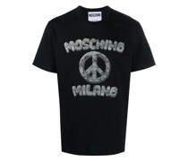 T-Shirt mit rundem Ausschnitt