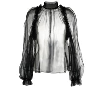 Transparente Bluse