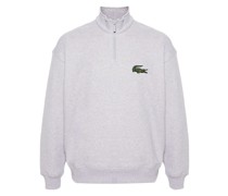 Sweatshirt mit Kroko-Patch