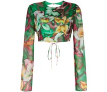 Kleid mit Blumen-Print