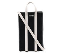 Mini-Tasche mit Logo-Print