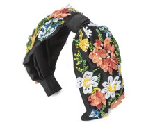 Jardin floral-pattern headband