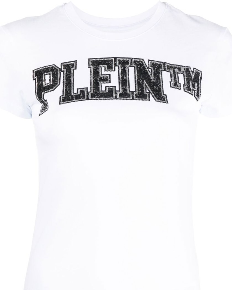 Philipp Plein Damen Sexy Pure Crystal T-Shirt