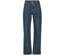 Linear Cut Jeans mit geradem Bein