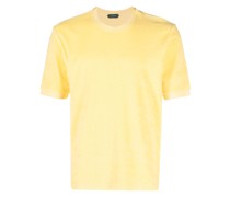 T-Shirt mit Frottee-Effekt