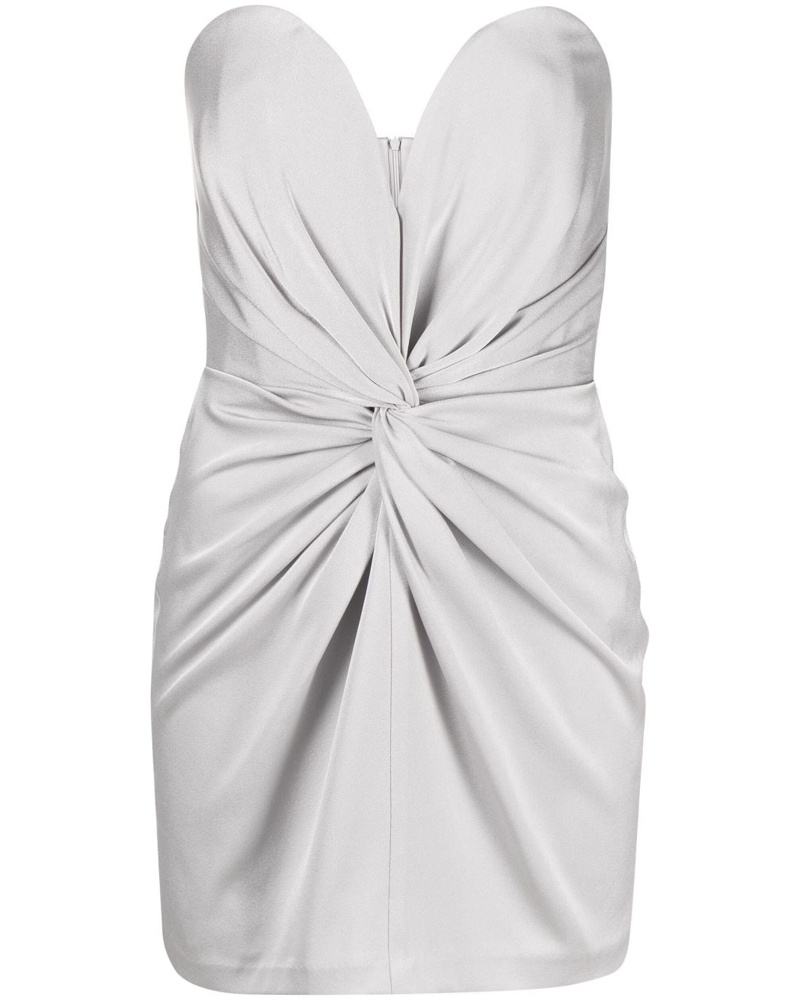 Alex Perry Damen Kord Minikleid mit Knoten