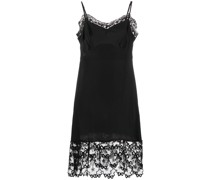 Kleid mit Spitzensaum