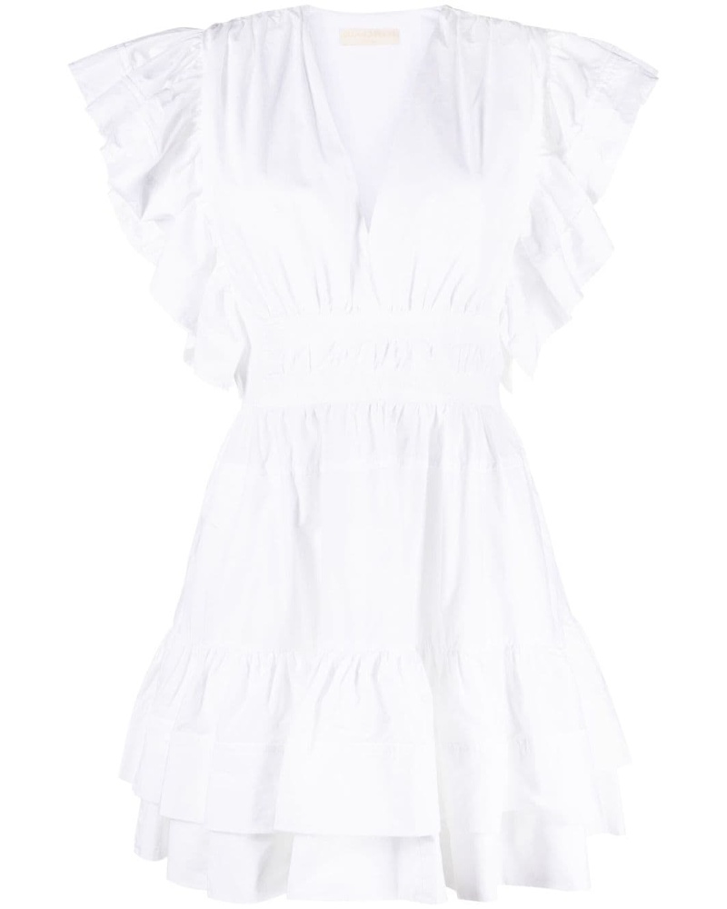 Ulla Johnson Damen Minikleid mit Rüschen