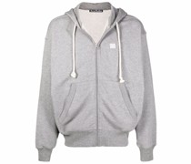 Kapuzenjacke mit Logo-Patch