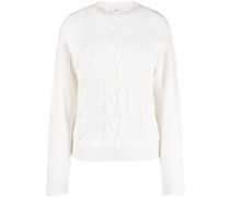 Pullover mit Zopfmuster
