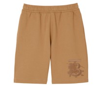 Shorts mit Stickerei
