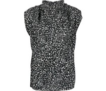 Top mit Leoparden-Print