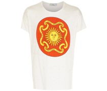 T-Shirt mit Sol-Print