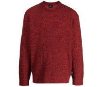 Gerippter Strickpullover