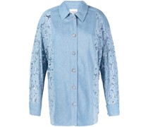 Jeanshemd mit Muster
