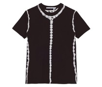 T-Shirt mit Batikmuster
