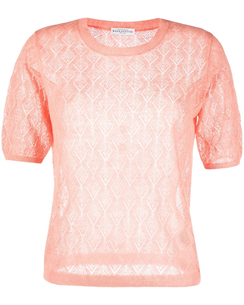 Ballantyne Damen Gestricktes T-Shirt