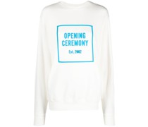 Sweatshirt mit 3D-Logo