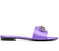 Panerea Sandalen mit Kristallen