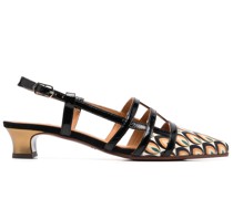 Mules mit Print
