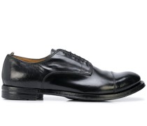 Derby-Schuhe mit Glanzeffekt