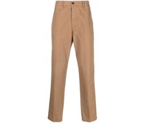 Halbhohe Straight-Leg-Hose