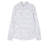 floral-print long-sleeve shirt