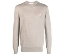 Pullover mit Logo-Stickerei