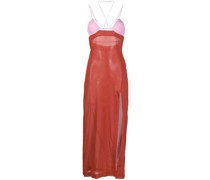 Semi-transparentes Maxikleid