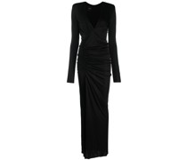 Kleid mit tiefem Ausschnitt