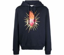 Hoodie mit Herz-Print