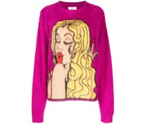 Pullover aus Mohairwollgemisch
