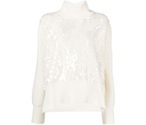 Pullover mit Trichterkragen