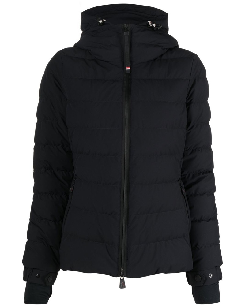 Moncler Damen Gefütterte Jacke mit Stehkragen