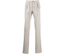 Gerade Hose mit Kordelzug